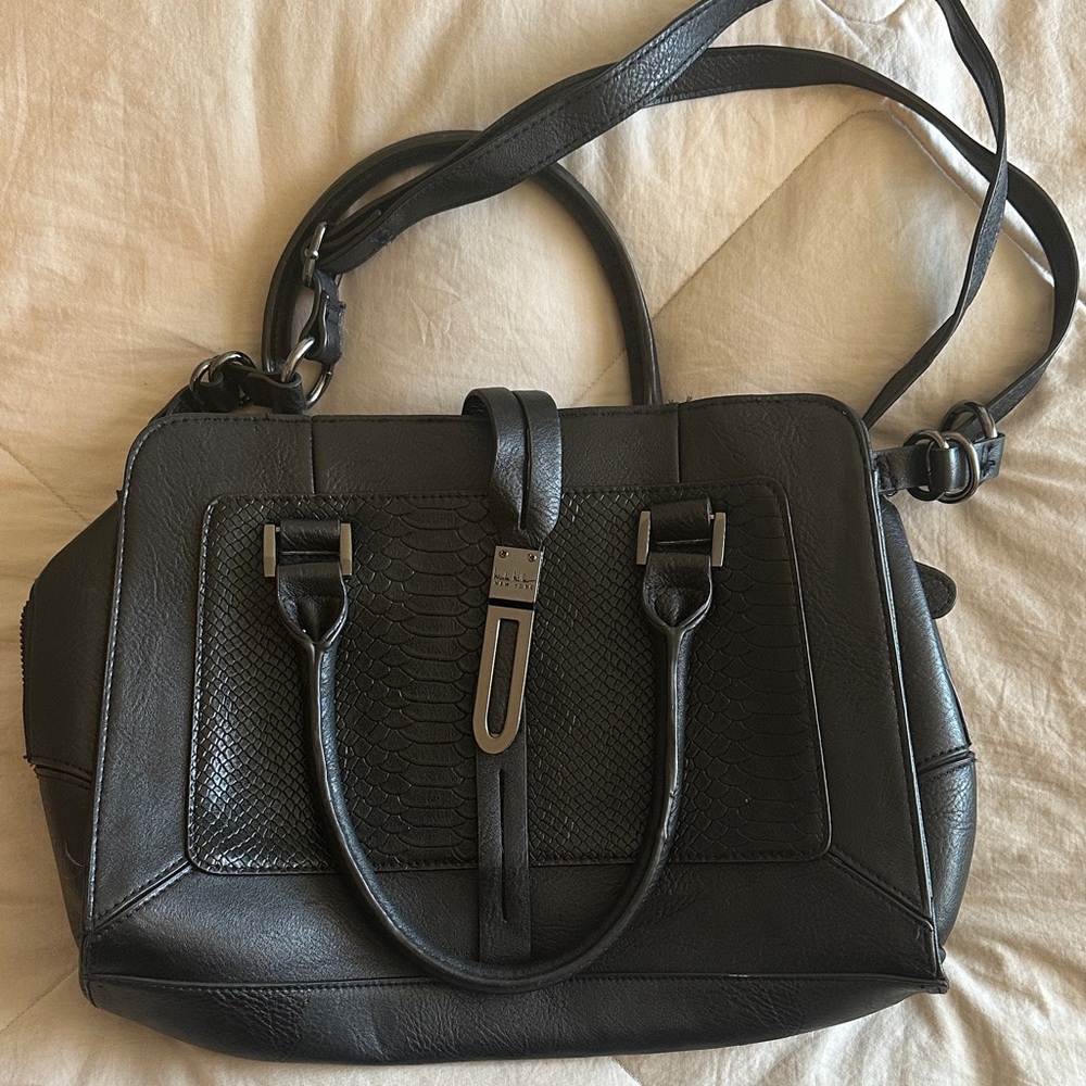 Nicole Miller Black Handbag